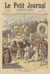 Procession of the Fatted Ox in Paris, 1896